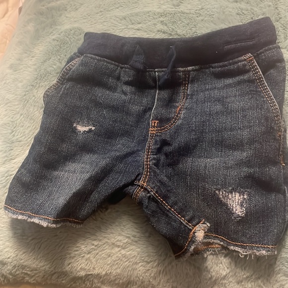 Toddler Shorts Oshkosh pink & denim has tags, Granimal black no tags never worn - Picture 2 of 8